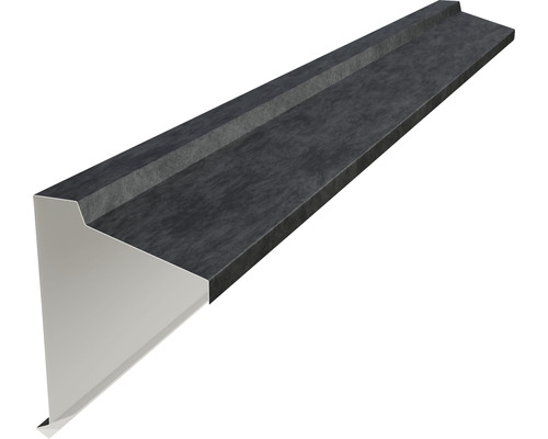 Fronton tip coamă PRECIT pentru țiglă metalică 0,5x2000 mm metal gray