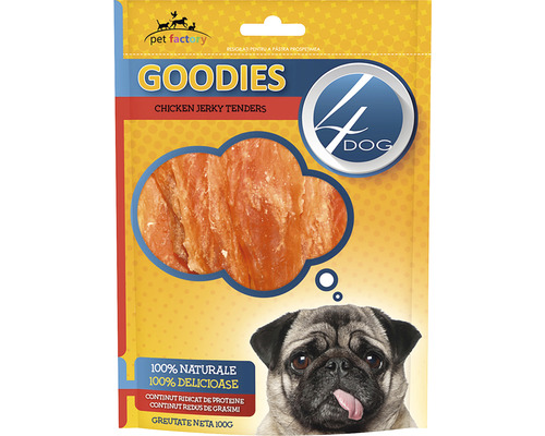 Recompensă pentru câini Goodies Chicken Jerky Tenders 100 g