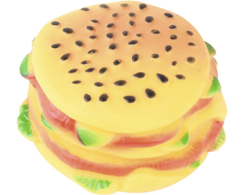 Hamburger jucărie pentru animale de companie
