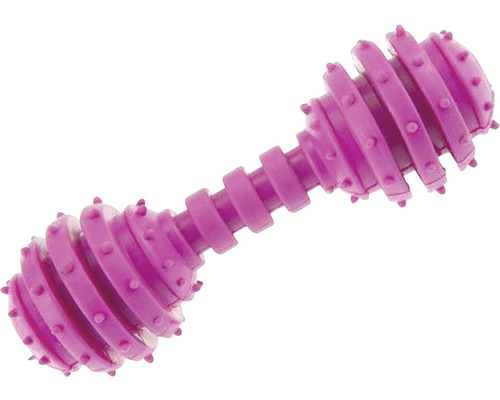 Jucărie pentru câini în formă de os cu proeminențe