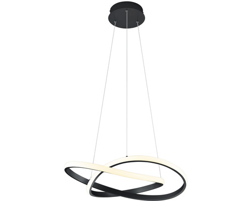 Lumină suspendată modernă cu inele împletite și iluminare LED