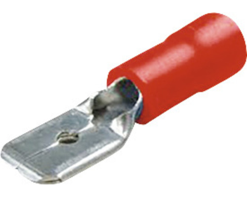 Papuci auto izolați tată Starke 0,5-1,5 mm² / 6,35x0,8 mm, 50 bucăți, culoare roșie Papuci auto izolați tată Starke 0,5-1,5 mm² / 6,35x0,8 mm, 50 bucăți, culoare roșie