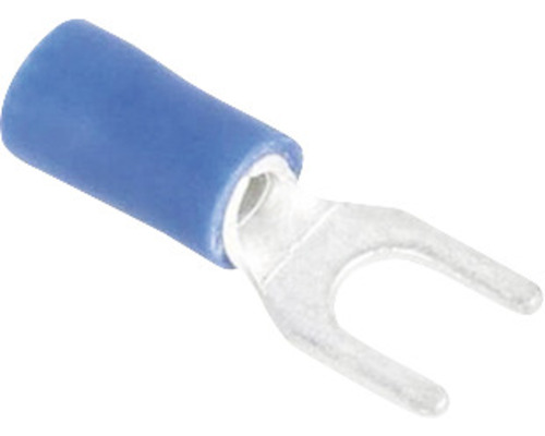Papuci izolați Starke 1,5-2,5 mm² cu furcă M6, 50 bucăți, culoare albastră Papuci izolați Starke 1,5-2,5 mm² cu furcă M6, 50 bucăți, culoare albastră