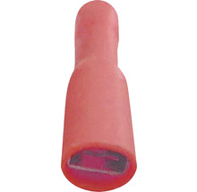 Papuci auto izolați complet mamă Starke 0,5-1,5 mm² / 6,35x0,8 mm, 50 bucăți, culoare roșie