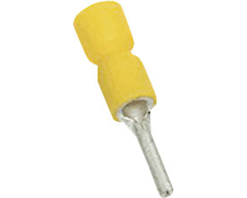 Pini terminali înfășurați izolați Starke 6,0 mm², 50 bucăți, pentru conductor lițat, culoare galbenă Pini terminali înfășurați izolați Starke 6,0 mm², 50 bucăți, pentru conductor lițat, culoare galbenă