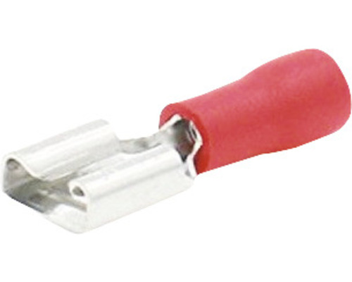 Papuci auto izolați mamă Starke 0,5-1,5 mm² / 6,35x0,8 mm, 50 bucăți, culoare roșie Papuci auto izolați mamă Starke 0,5-1,5 mm² / 6,35x0,8 mm, 50 bucăți, culoare roșie