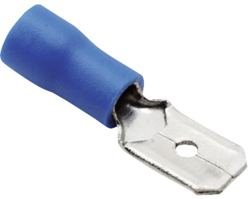 Papuci auto izolați tată Starke 1,5-2,5 mm² / 6,35x0,8 mm, 50 bucăți, culoare albastră Papuci auto izolați tată Starke 1,5-2,5 mm² / 6,35x0,8 mm, 50 bucăți, culoare albastră
