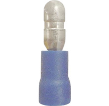 Pini conectori izolați tată Starke 1,5-2,5 mm² Ø5mm, 50 bucăți, culoare albastră