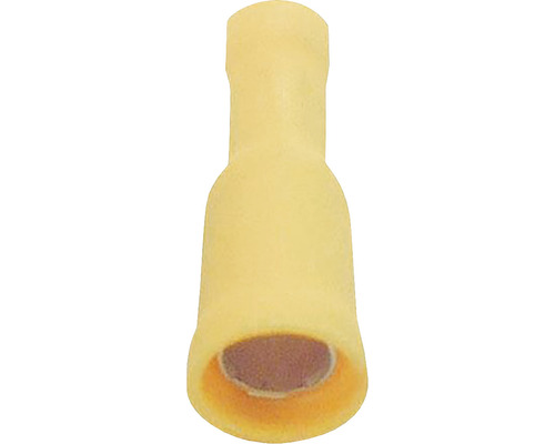 Pini conectori izolați mamă Starke 6,0 mm², 50 bucăți, culoare galbenă Pini conectori izolați mamă Starke 6,0 mm², 50 bucăți, culoare galbenă