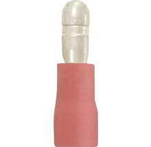 Pini conectori izolați tată Starke 0,5-1,5 mm² Ø4mm, 50 bucăți, culoare roșie
