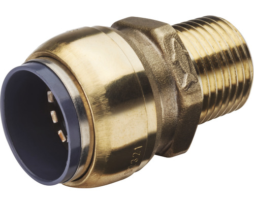 Conector de țeavă din alamă cu filet