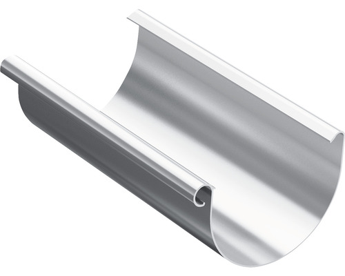 Jgheab PVC PRECIT Ø 100 mm 1 m gri Canal de scurgere metalic