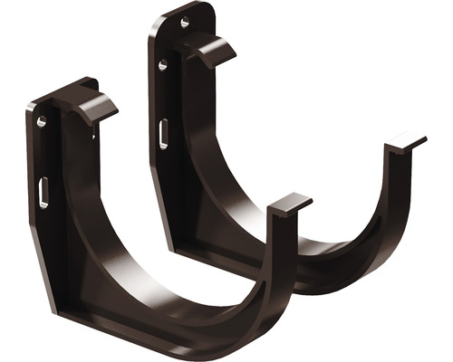 Cârlig aplicat jgheab PVC PRECIT Ø 75 mm maro Cârlig aplicat jgheab PVC PRECIT Ø 75 mm maro