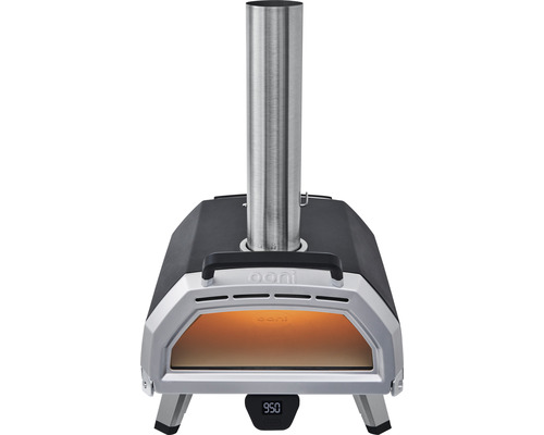 Cuptor pizza pe lemne, gaz, cărbuni Ooni Karu 16 Multi-Fuel oțel 82x50 cm argintiu/negru flexibilitate maximă, izolație îmbunătățită și rezistență la intemperii