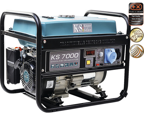 Generator Könner und Söhnen KS 7000 cu Plus X Award și Złoty Medal