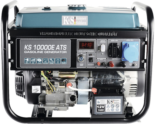 Generator curent pe benzină Könner & Söhnen KS10000E ATS 8000W, monofazic, incl. automatizare