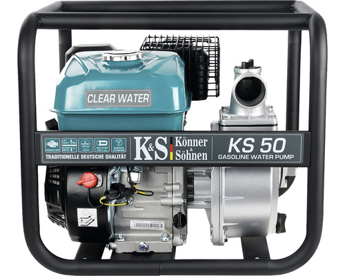 Motopompă pentru apă curată Könner & Söhnen KS 50 6,5 CP 500 l/min H 28 m-0