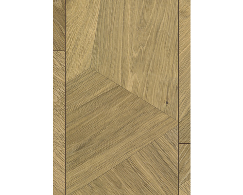 Pardoseală din lemn cu model geometric