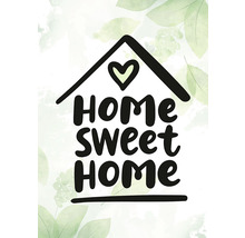 Inscripție Home Sweet Home în formă de casă