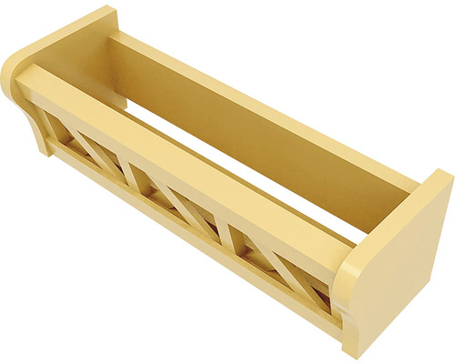 Raft din lemn cu model rombic