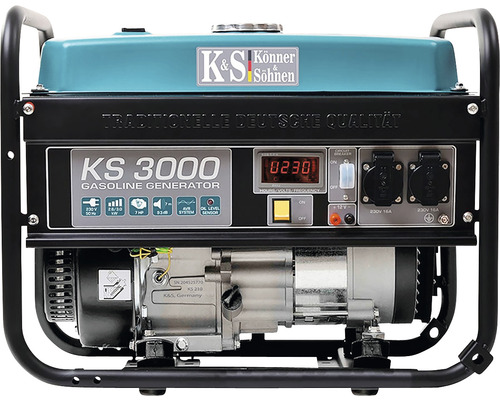 Generator curent pe benzină Könner & Söhnen KS3000 3000W, monofazic