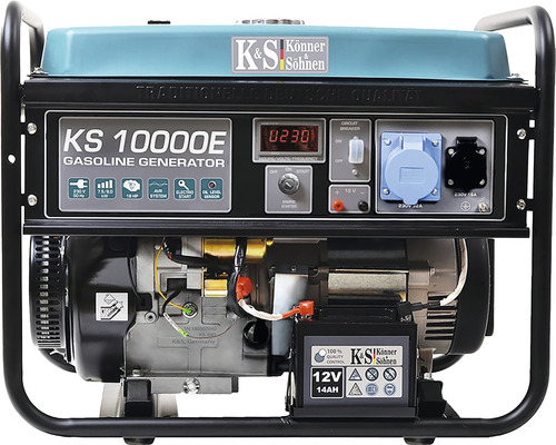 Generator de curent cu benzină Könner & Söhnen KS10000E 8000W, monofazic