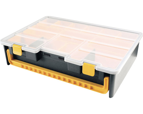 Cutie de sortiment cu capac transparent pentru depozitarea pieselor mici