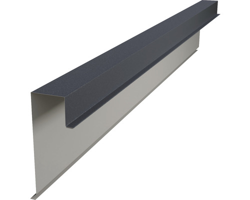 Cornier margine PRECIT pentru tablă prefălțuită Click 0,5x80x2000 mm RAL 7024 big stone