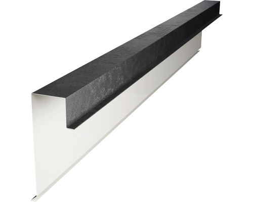 Cornier margine PRECIT pentru tablă prefălțuită Click 0,5x80x2000 mm metal gray