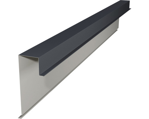 Cornier margine PRECIT pentru tablă prefălțuită Click 0,5x80x2000 mm RAL 7024 big stone mat