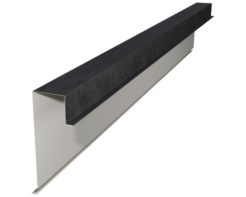 Cornier margine PRECIT pentru tablă prefălțuită Click 0,5x80x2000 mm stone grey