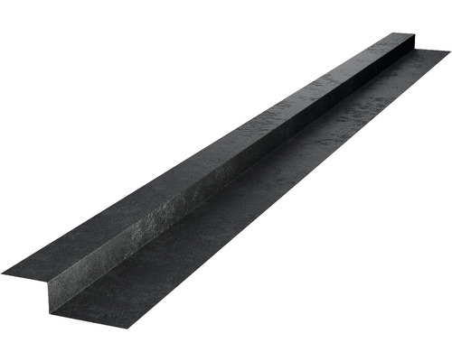 Profil agățare pentru coamă PRECIT pentru tablă prefălțuită Click 0,5x90x2000 mm metal gray