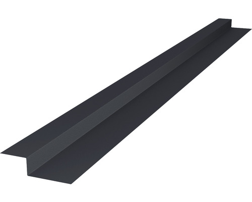 Profil agățare pentru coama PRECIT pentru tablă prefălțuită Click 0,5x90x2000 mm RAL 7024 big stone mat