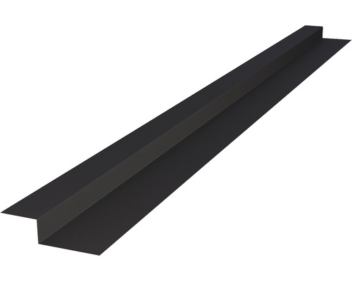 Profil agățare pentru coamă PRECIT pentru tablă prefălțuită Click 0,5x90x2000 mm RAL 8019 big stone mat