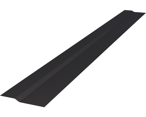 Profil agățare plat PRECIT pentru tablă prefălțuită Click 0,5x90x2000 mm RAL 8019 big stone mat
