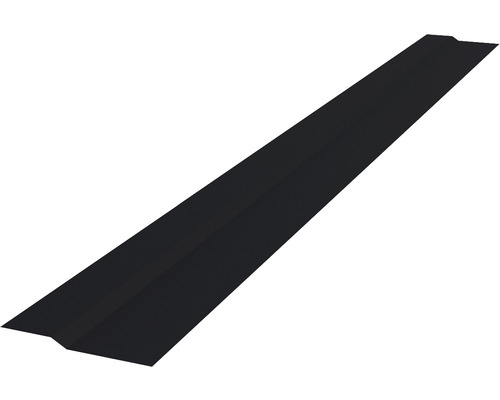 Profil agățare plat PRECIT pentru tablă prefălțuită Click 0,5x90x2000 mm RAL 9005 big stone mat
