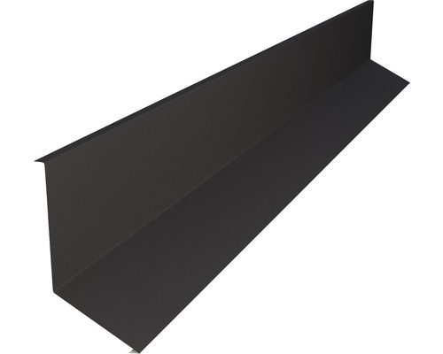 Profil calcan PRECIT pentru tablă prefălțuită Click 0,5x80x2000 mm RAL 8019 big stone mat