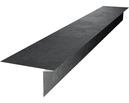 Șorț de jgheab PRECIT pentru tablă prefălțuită Click 0,5x150x2000 mm metal gray