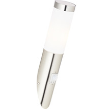 Aplică exterior Chorus E27 max. 1x20W, senzor de mișcare, IP44, oțel inoxidabil