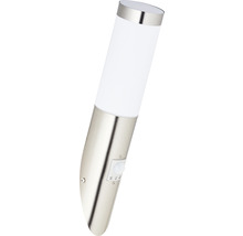 Aplică exterior Chorus E27 max. 1x20W, senzor de mișcare, IP44, oțel inoxidabil
