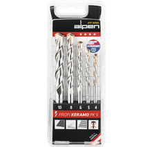 Set burghie pentru gresie și faianță Alpen Profi Keramo PK 5, cinci piese