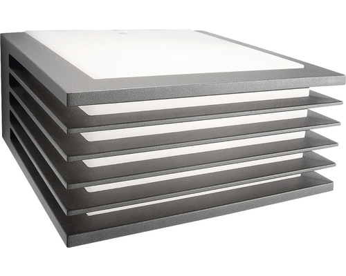 Lumină de perete exterioară cu lamele