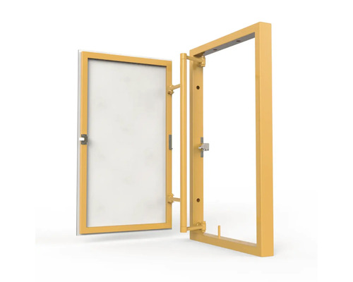 Ușă de vizitare cu închidere rotativă pentru construcții uscate