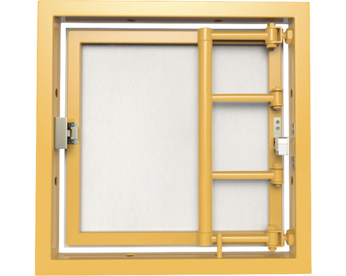 Trapă de revizie cu închidere cu zăvor rotativ