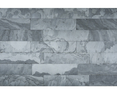 Piatră flexibilă autoadezivă StoneFlex K Black 15x61 cm Plăci de perete din ardezie cu aspect de zidărie