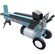 Despicător electric de lemne cu roți și forță de despicare de 7 tone