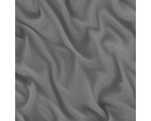 Tapet vlies 10195-15 Elle Decoration 2 valuri negru 10,05x0,53 m Material cortină gri, ondulat, cu model liniar
