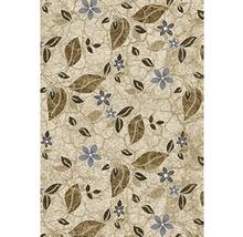 Model decorativ cu elemente florale și frunze