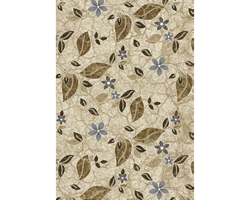 Model decorativ cu elemente florale și frunze
