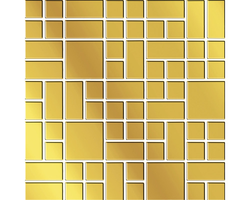 Mozaic sticlă Gold Glass 25x25 cm